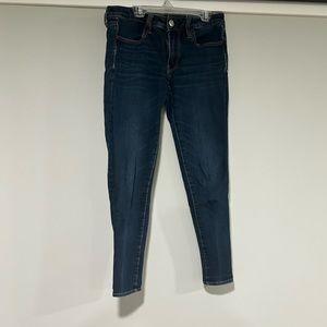 American Eagle 360 Super Strech Size 6 Jegging Super Soft x4 waist band